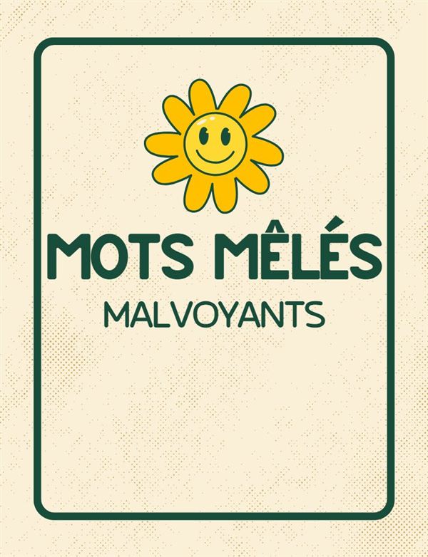 Cover of Mots Mêlés Malvoyants